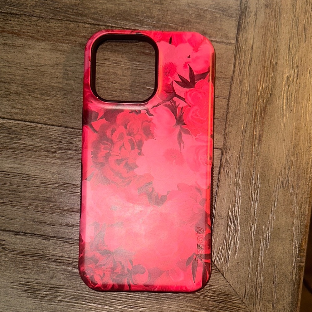 Floral Red Phone Case